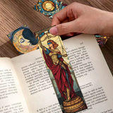 30pcs Stained Glass Window Bookmarks