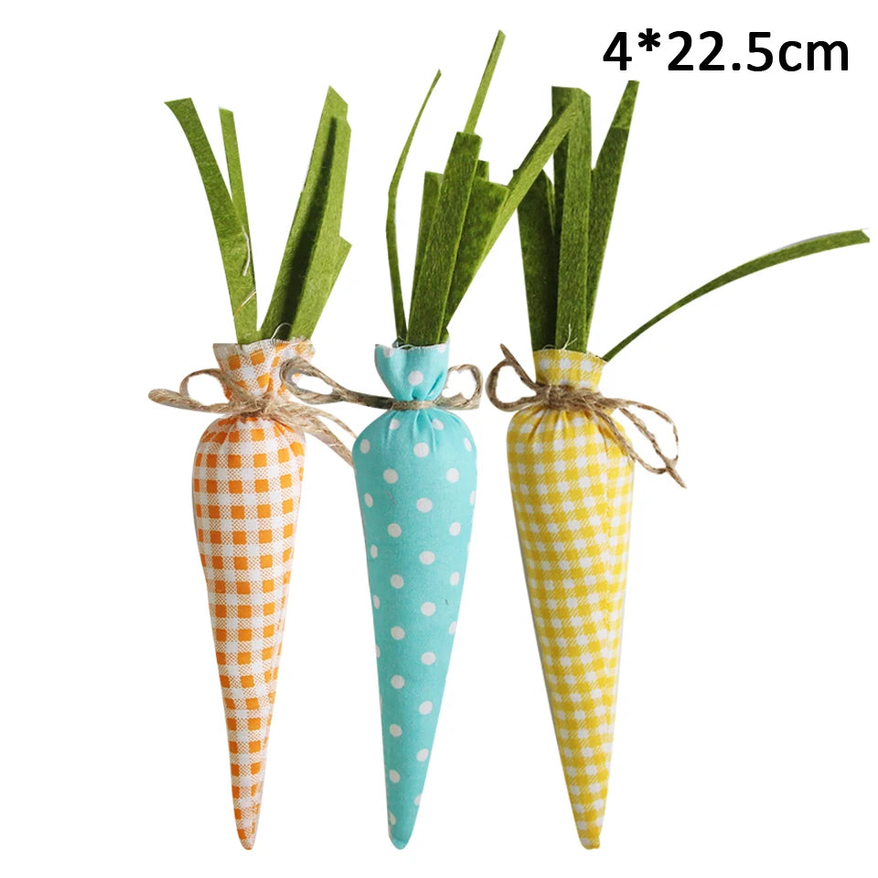 Carrot Easter Decorations, Ornaments, Craft Items