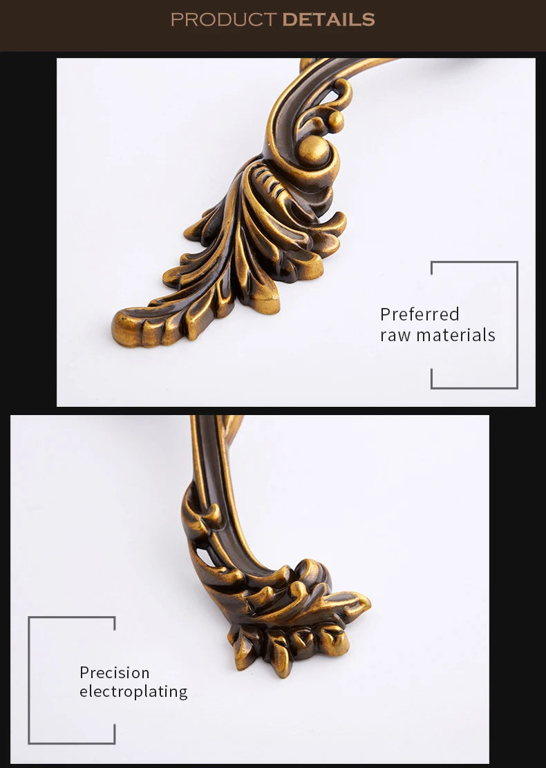 Flourish Furniture Handles Kitchen Cabinet Drawer Door Knob Pulls