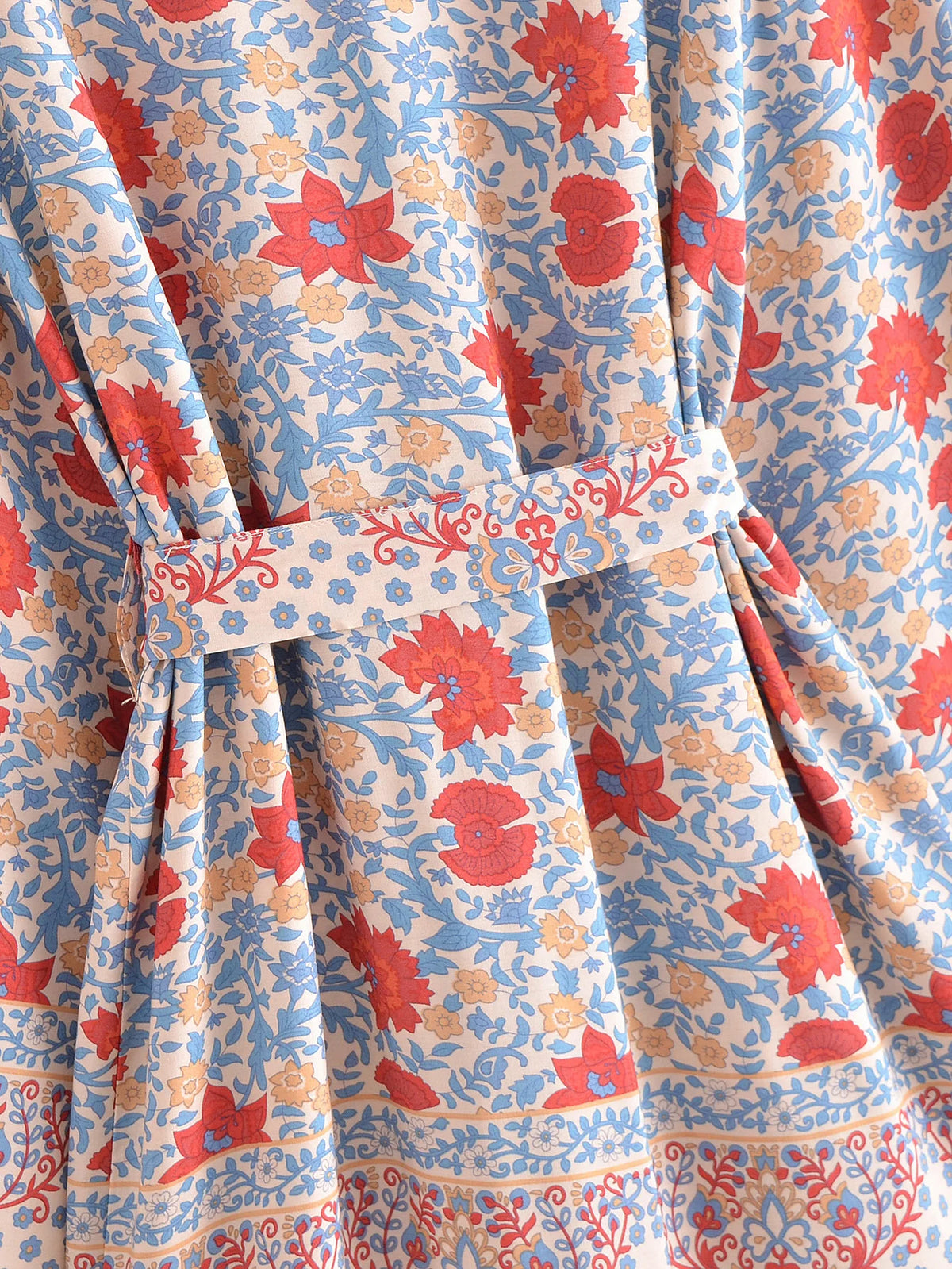 Boho Cover Ups Short Kimono