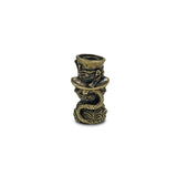 Brass Mad Cheshire Cat Paracord Bead Lanyards Dreadlocks Beard Bead