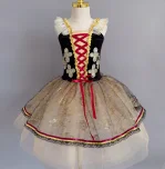 Giselle Professional Ballet Tutu Long Skirt Tulle Dancing Dress