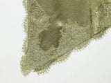 Y2k Asymmetrical Spliced Lace Satin Slip Long Camisole Top Layering Dress Side Slit Hem