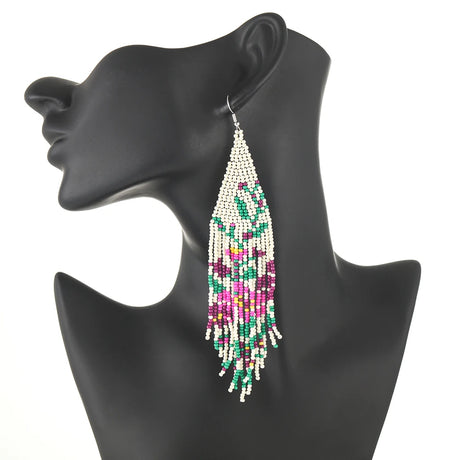 Spring Days Rice Bead Earrings
