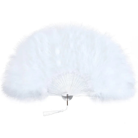 Feather Folding Fan