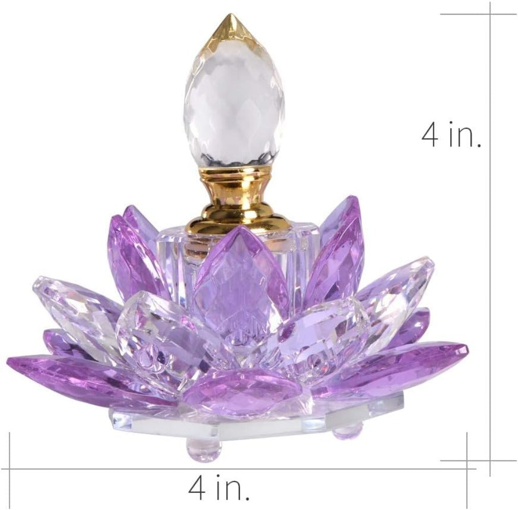 Purple Bloom Refillable Perfume Bottle