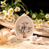 2 Sheet Easter RUB ON Transfer Stickers Cute Bunny Egg Flower Stickers DIY Scrapbooking Craft