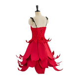 Miss Acacia Disguise Cosplay Costume Red Dancing Dress With Headgear Halloween Costumes