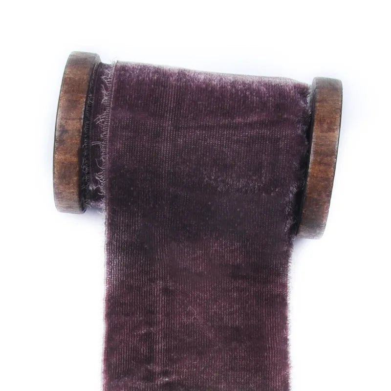 4CM*1m Velvet Ribbons Handmade Gifts Wrapping DIY Crafts