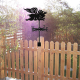 Flying Pig Weathervane Garden Decoration