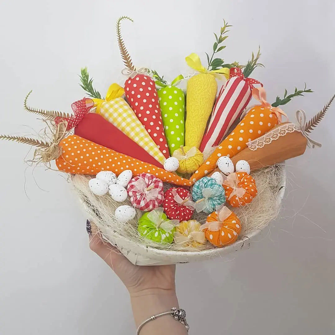 Carrot Easter Decorations, Ornaments, Craft Items