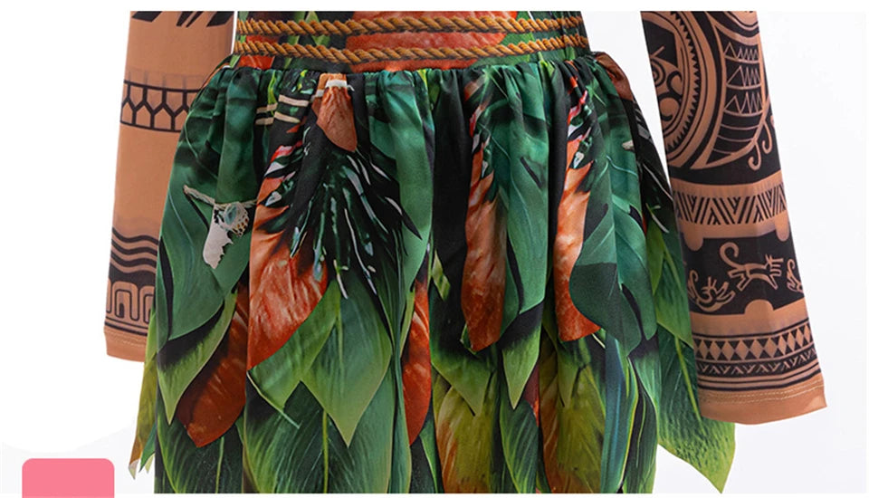 Moana and Maui Dress Ups Halloween Childrens Costumes
