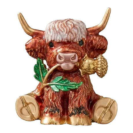 Highland Cow Brooches