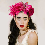 Butterfly Rose Floral Fascinators