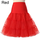 Colourfun Pettiskirts Cosplay Rockabilly Crinoline Underskirt