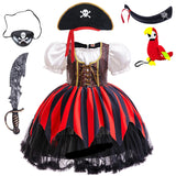 Pirate Captain Jack Sparrow Cosplay Costume Dress Up