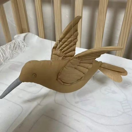 Linen Hummingbirds Children's Room Nursery Hanging Decor