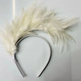 1920s Feather Fascinator Tea Party Headband
