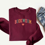 Bookworm Sweatshirt Books Lover Pullover Jumper