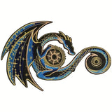 Dreamy Dragon Embroidered Patch Iron On DIY Craft