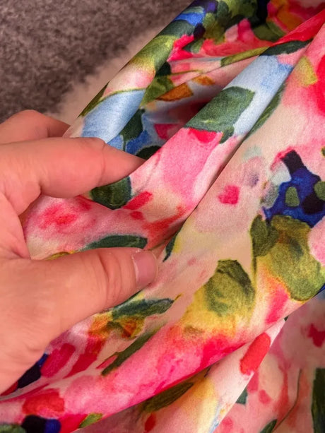 Spring Races Floral Tank Dress with Pockets