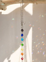 Angel Wing Sun Catcher Hanging Crystal Prism Rainbow Maker