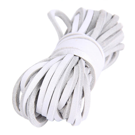 5 Meters Flat Genuine Leather Cord Strip Leather Coloured Ribbon Leather Jewellery Making