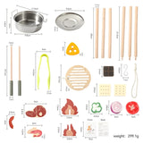 Baby Camping Barbecue Set Toy Role-Playing Camping Scene Immersive Play Gift for Children
