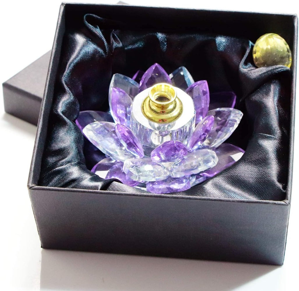 Purple Bloom Refillable Perfume Bottle