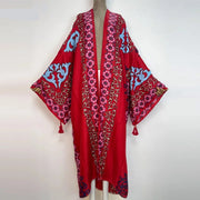 Ari's Boho Open Kimono Kaftan Cover Up