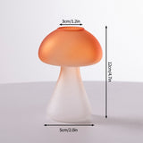 Mushroom Glass Vase Plant Hydroponic Terrarium Vase