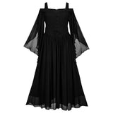 Medieval Fae Elf Dress Cosplay Costumes