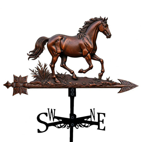 Bronzed Metal Weather Vanes Garden Decoration