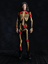 Skeleton Bodycon Jumpsuit Halloween Cosplay Costume Day Of The Dead Outfit