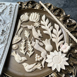 Woodland Flowers and Friends Silicone Mould