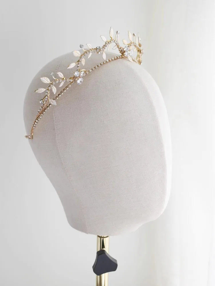 Principessa Larissa's Leaf Garland Tiara Crown
