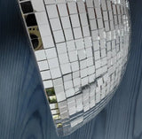 Retro Disco Mushroom Shape Mirror Ball Home Decorations