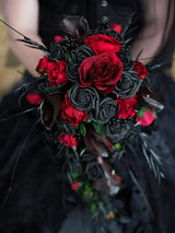 A Dozen Realistic Artificial Roses Bouquet