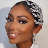 Wedding Hair Accessories Cubic Zircon Bridal Hair Combs Headpieces Hair Jewellery