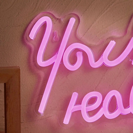 LED Neon You're Like Really Pretty USB Neon Signs Night Light