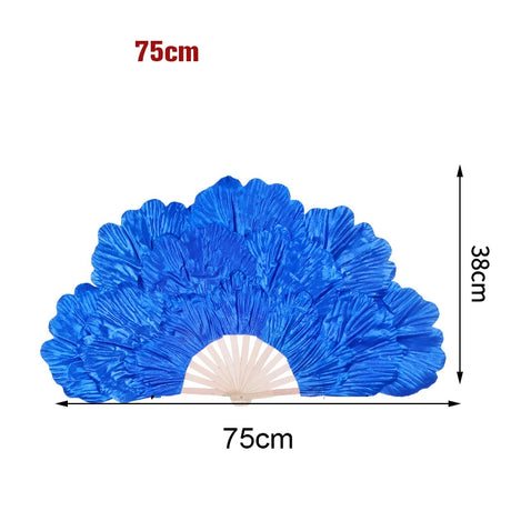 Peony Petal Fan Performance Dance Fan Double Sided