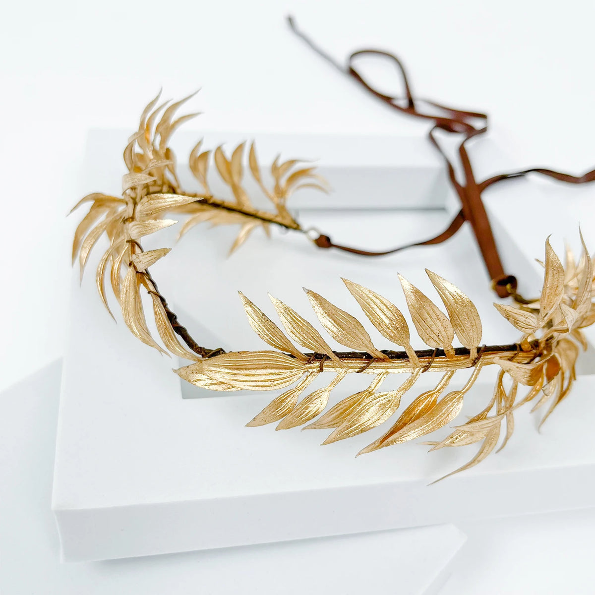 Greek Laurel Crown Leaf Headpiece
