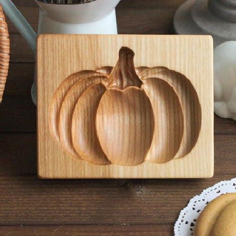 Wooden Shortbread Mould Cookie or Clay Embossing Moulds