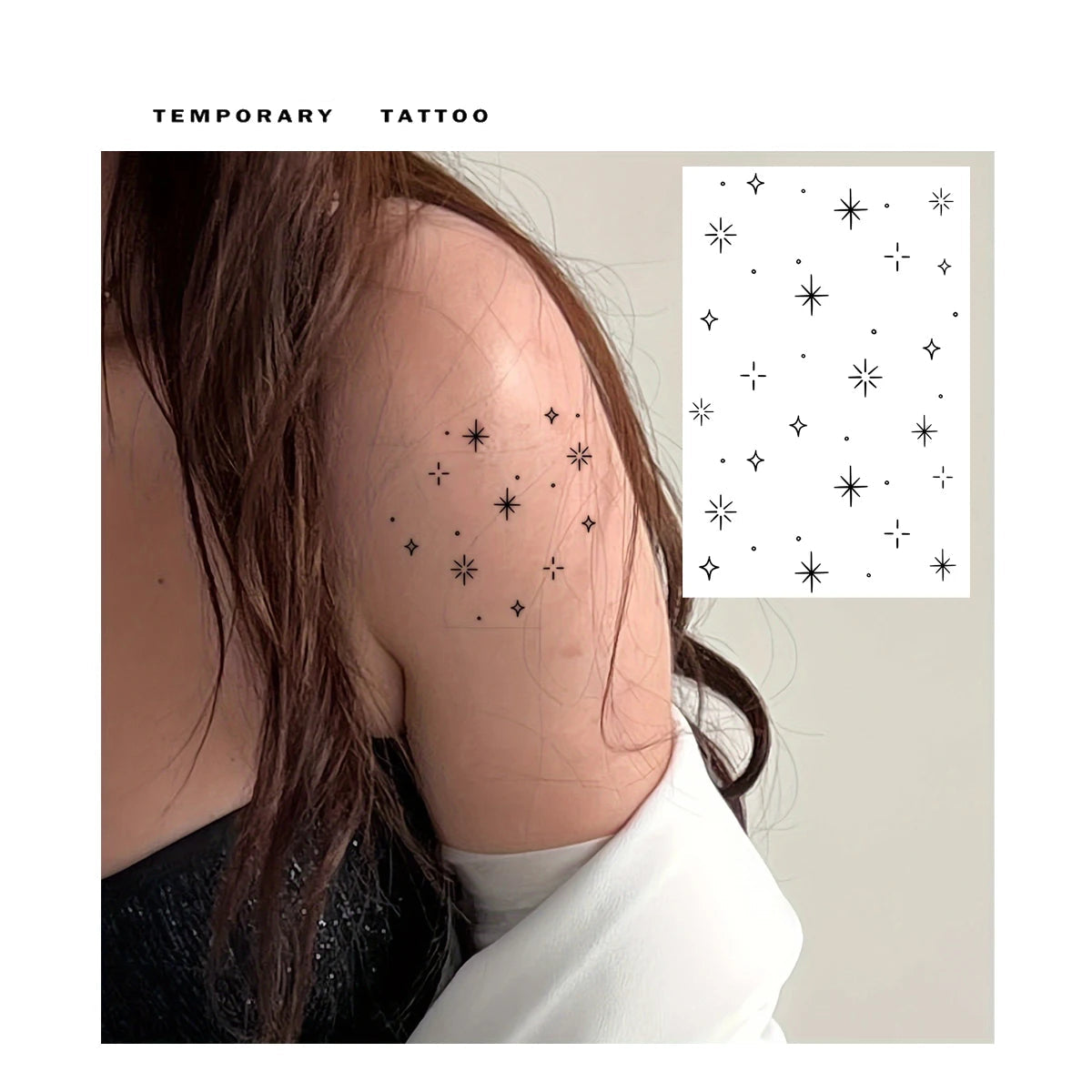 Stars Temporary Tattoos