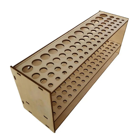 Wooden Paint Brush Holder 67 Holes