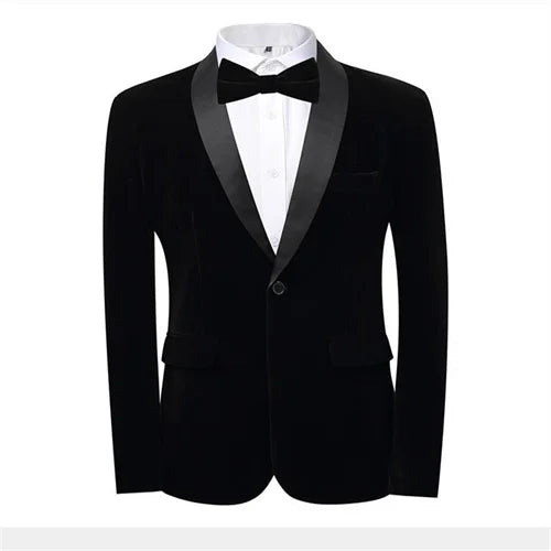 Velvet Suit Jacket