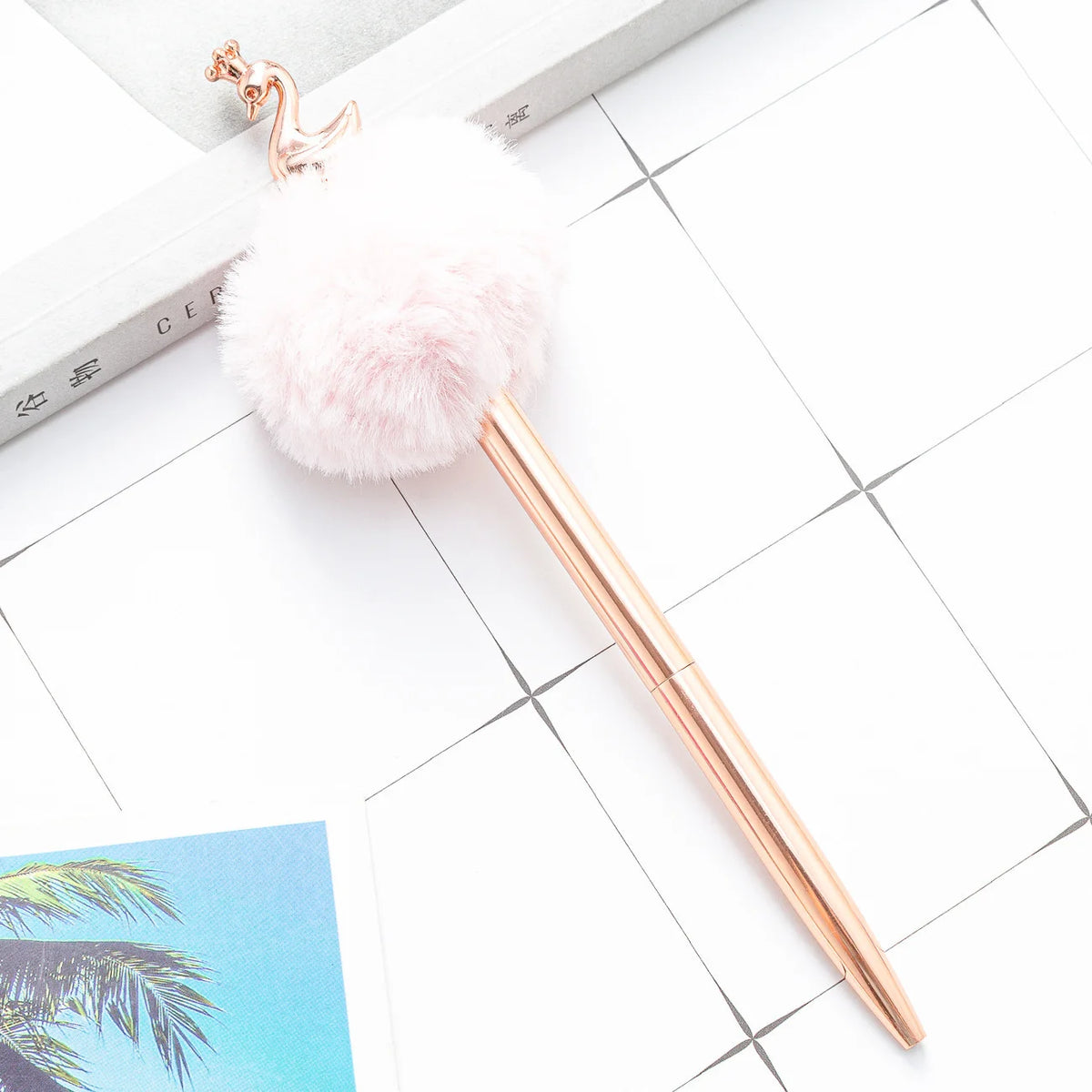 Princess Pompom Crown Ballpoint Pen