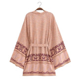 Farrah's Boho Short Kimono Robe
