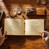 Stitched Genuine Leather Notebook 6 Colours Handmade Journal with Lock Blank Kraft Paper 200 Pages Sketchbook