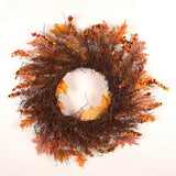 Halloween Wreath Door Decoration Autumn Fall Decor